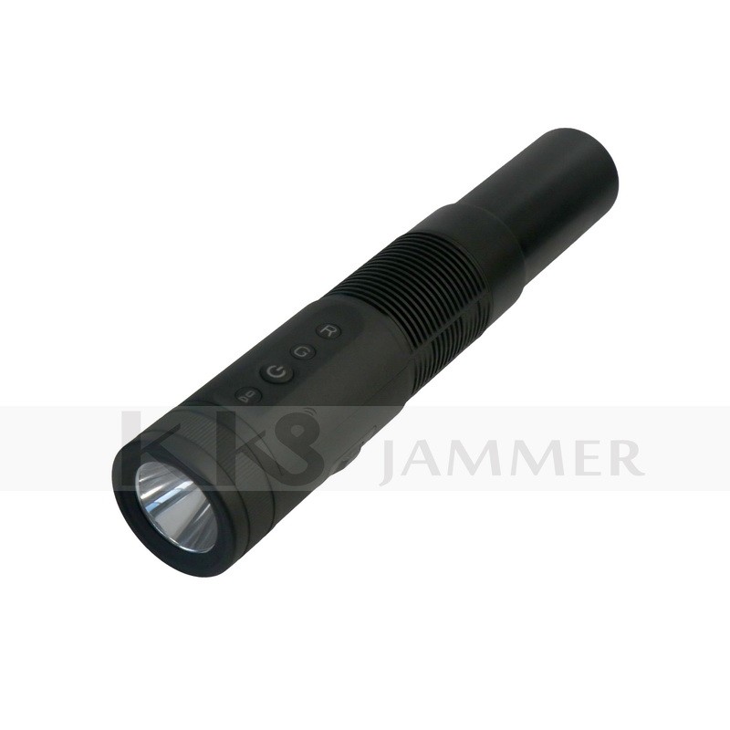 Anti-Drone Flashlight, Waterproof Drone Jamming Flashlight with Strong Lighting 