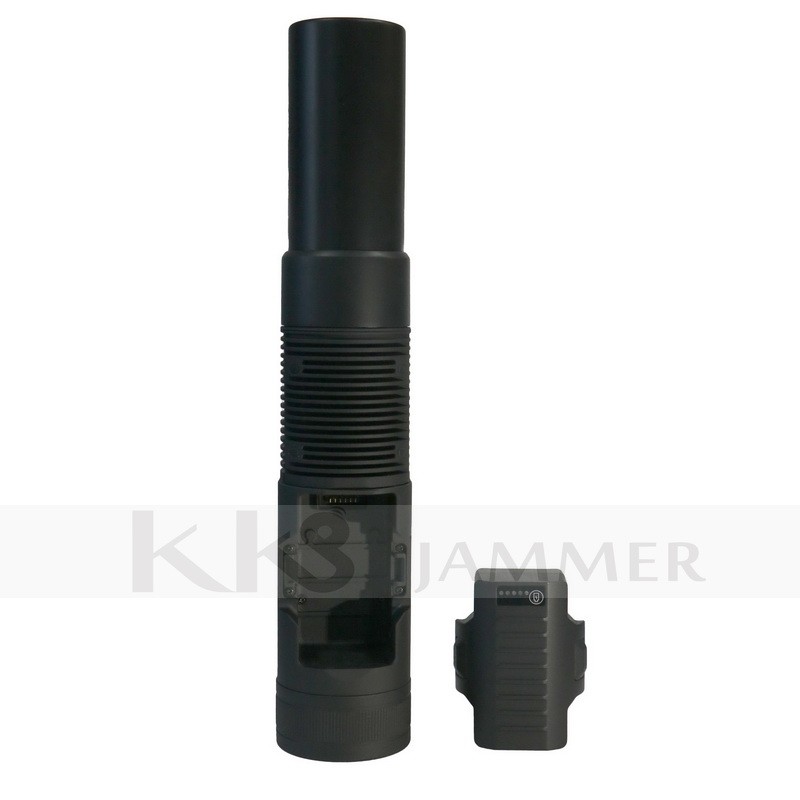 Anti-Drone Flashlight, Waterproof Drone Jamming Flashlight with Strong Lighting 