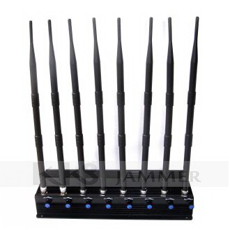 8 Bands WIFI / Bluetooth GPS Lojack Signal Jammer